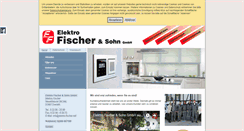 Desktop Screenshot of elektro-fischer.net